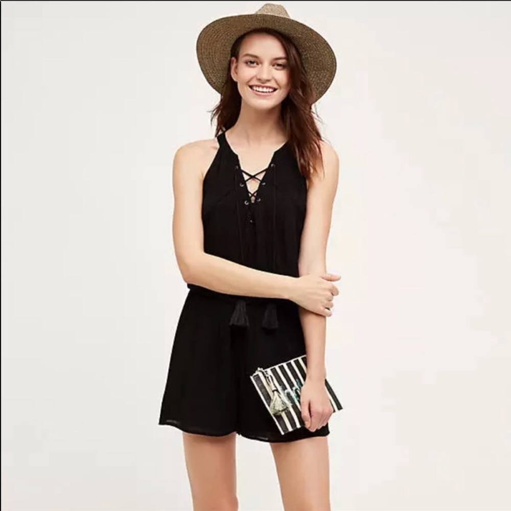 Anthropologie Amoret Romper NWT